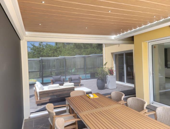 pergola bioclimatique sur mesure outdoor project