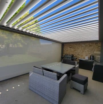 pergola bioclimatique outdoor project 49 chavagnes