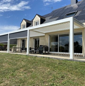 pergola biocliatique outdoor project sur mesure ancenis