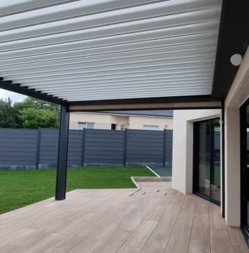 pergola bioclimatique outdoor project bauge en anjou