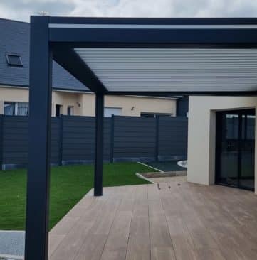 pergola bioclimatique outdoor project bauge en anjou