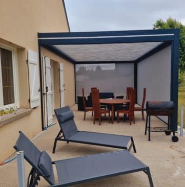 pergola 6x4 outdoor project doue en anjou