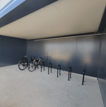 abri vélo de type carport