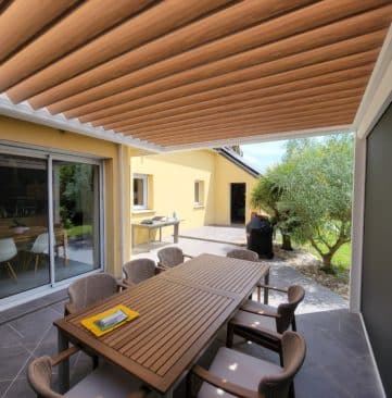 pergola bioclimatique sur mesure outdoor project