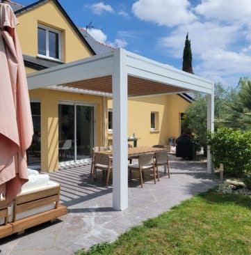 pergola bioclimatique sur mesure outdoor project