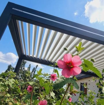 pergola bioclimatique outdoor project 49 becon les granits