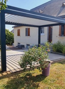 pergola bioclimatique outdoor project 49 becon les granits