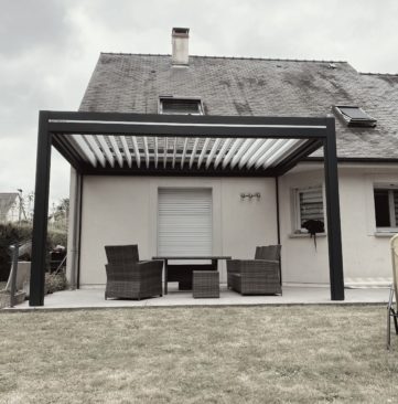 pergola bioclimatique 5x3 outdoor project 49 longuenee en anjou