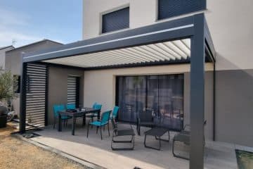 pergola bioclimatique montreuil juigne outdoor project 49